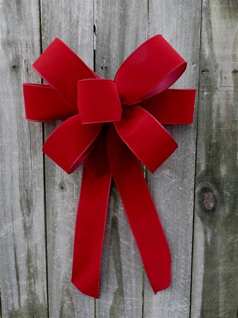 dark red christmas bows|christmas red bows for outdoors.